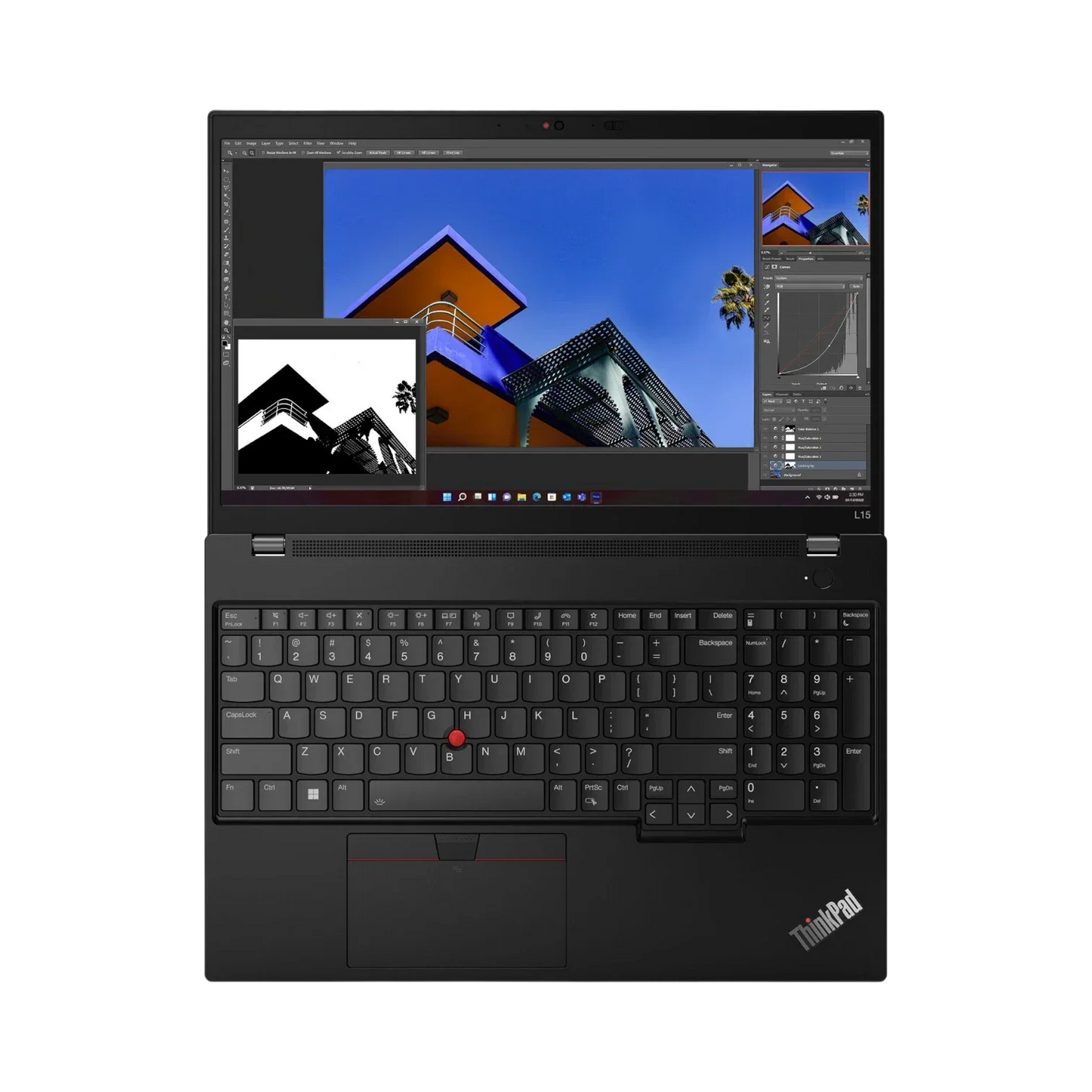 Lenovo ThinkPad L15 G4 15.6" Multi-Touch Notebook, Intel Core i7-1355U, 16GB DDR4 RAM, 512GB SSD