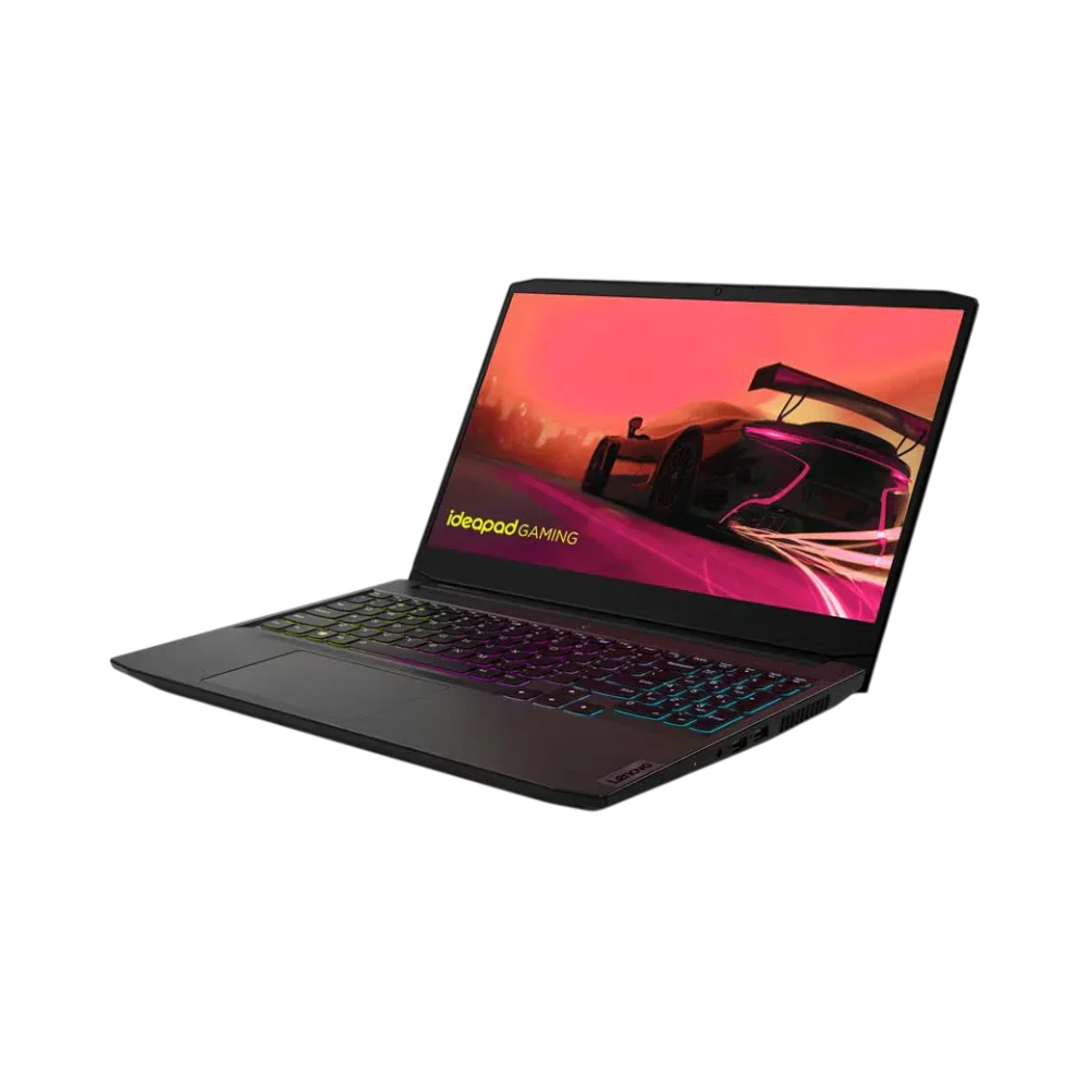 Lenovo IdeaPad Gaming 3 15ACH6 15.6" Gaming Laptop, AMD Ryzen 5-5600H, NVIDIA RTX 3050 Ti, 8GB RAM, 512GB SSD (Shadow Black)