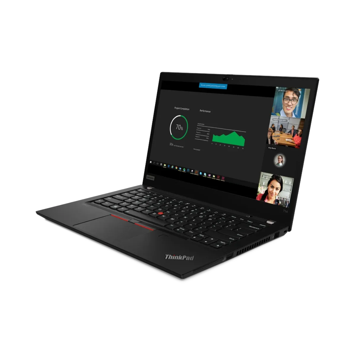 Lenovo ThinkPad T14 Gen 2 14" Notebook, Intel Core i5-1145G7, 8GB RAM, 256GB SSD