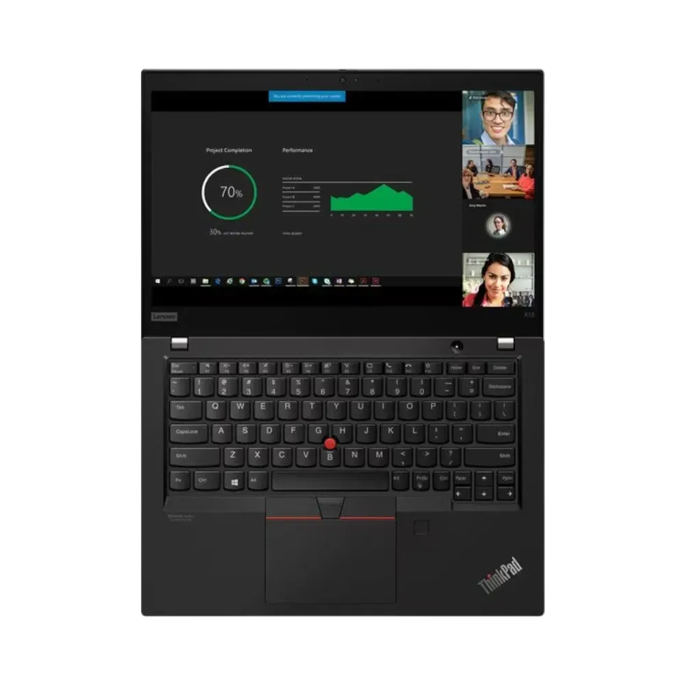 Lenovo ThinkPad X13 Gen 1 13.3" Notebook, Intel Core i5-10210U, 16GB RAM, 256GB SSD