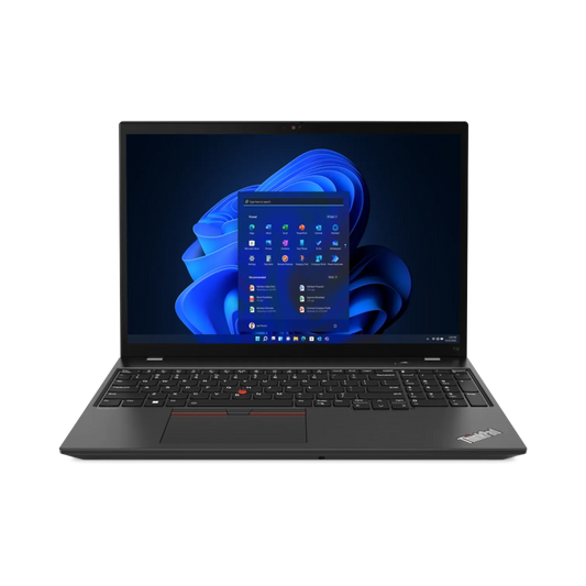 Lenovo ThinkPad T16 Gen 1 16" Notebook, Intel Core i7-1260P, 16GB DDR4 RAM, 512GB SSD (Black)