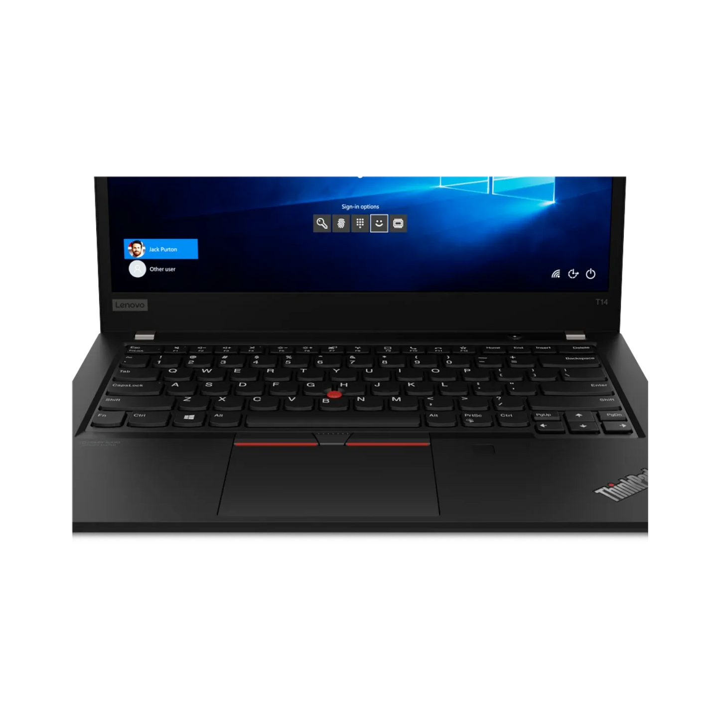 Lenovo ThinkPad T14 Gen 1 14" Notebook, Intel Core i7-10510U, 8GB RAM, 256GB SSD