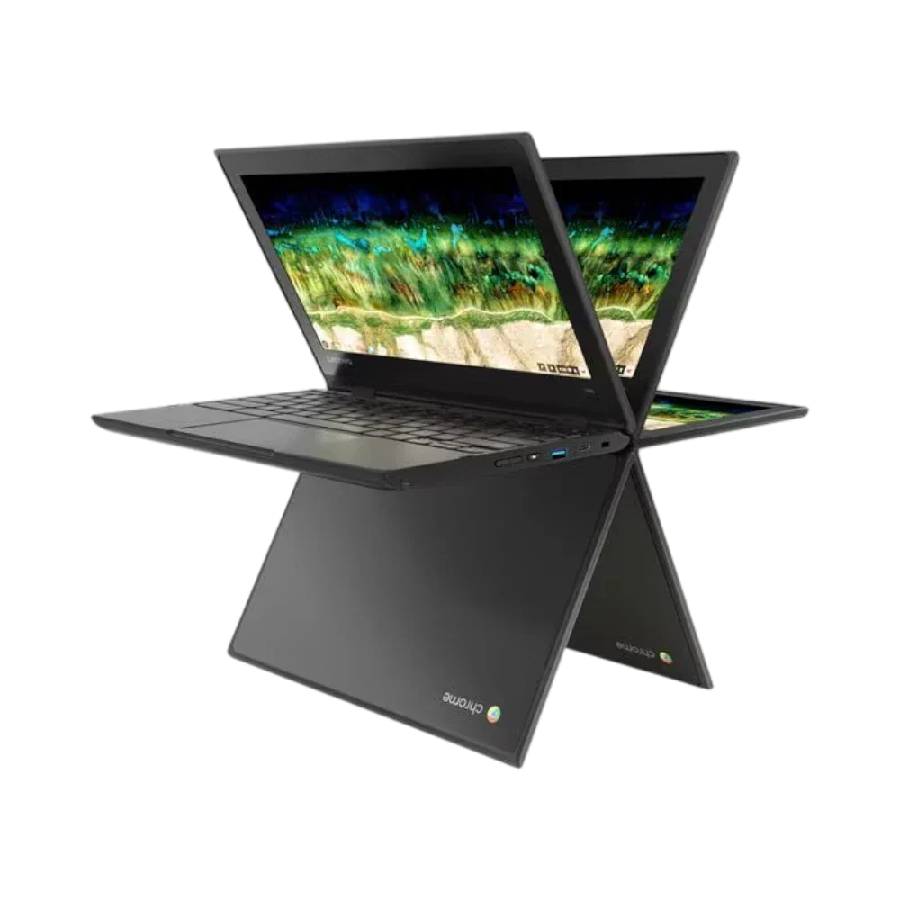 Lenovo 500e Chromebook 2nd Gen 11.6" Notebook, Intel Celeron N4120, 4GB RAM, 32GB eMMC