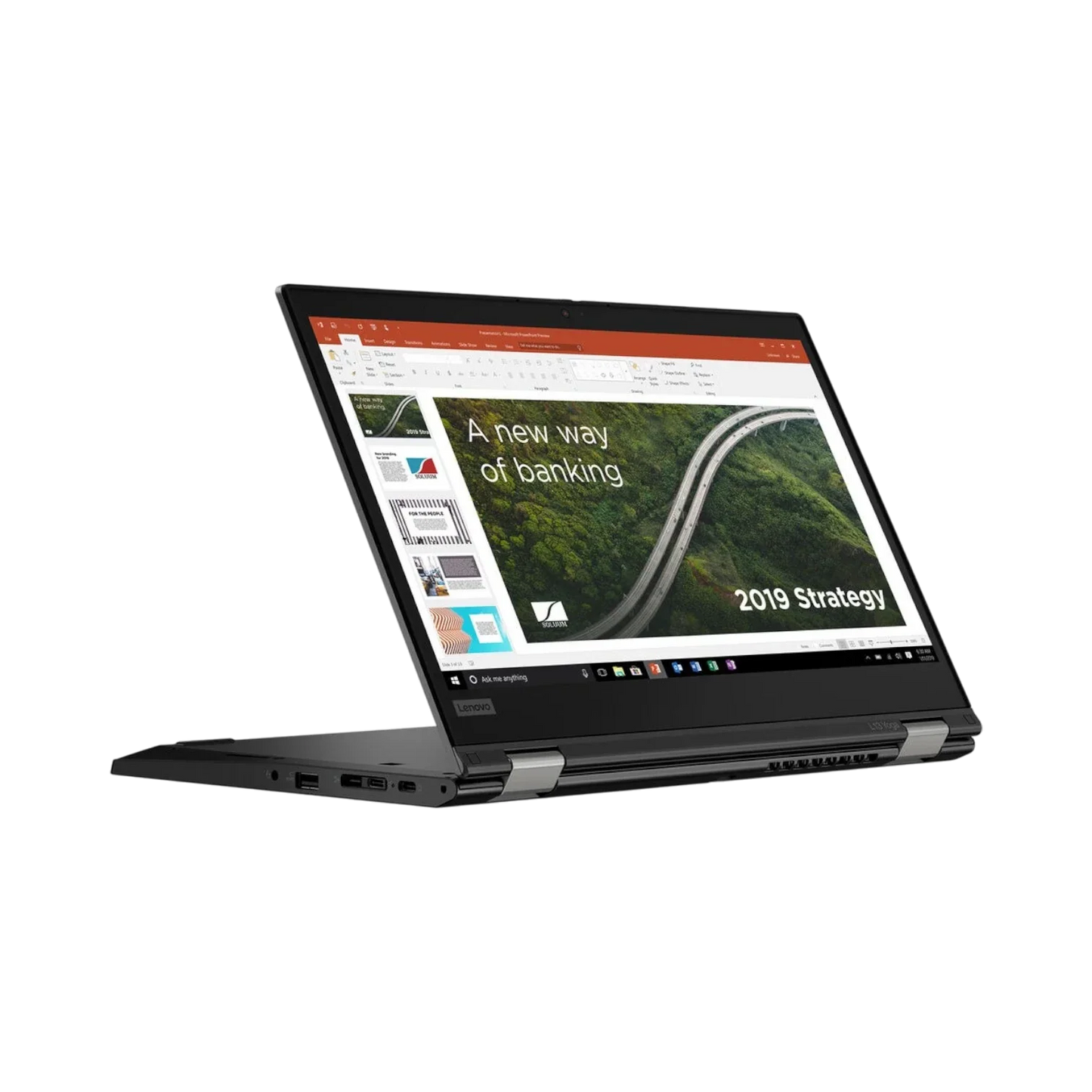 Lenovo ThinkPad L13 Yoga Gen 2 13.3" Multi-Touch 2-in-1 Laptop, Intel Core i7-1165G7, 16GB DDR4 RAM, 512GB SSD (Black)