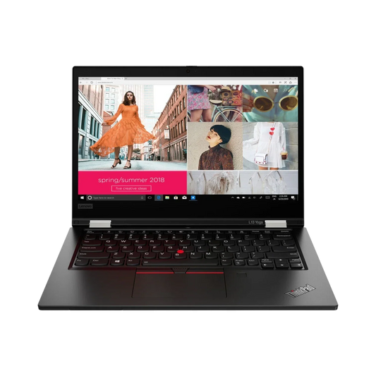 Lenovo ThinkPad L13 Yoga Gen 2 13.3" Multi-Touch 2-in-1 Laptop, Intel Core i7-1165G7, 16GB DDR4 RAM, 512GB SSD (Black)