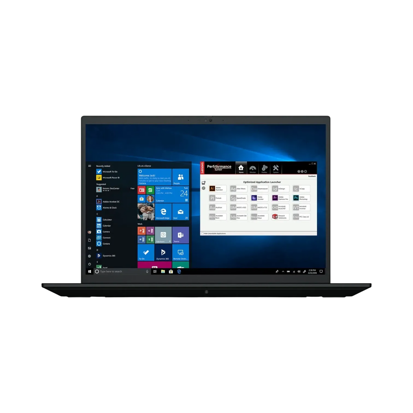 Lenovo ThinkPad P1 Gen 4 16" Multi-Touch Mobile Workstation, Intel Core i9-11950H, NVIDIA RTX 3080, 32GB DDR4 RAM, 1TB SSD