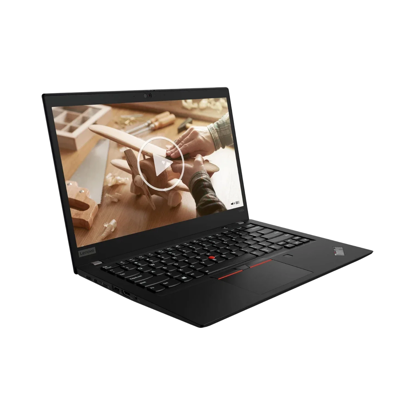 Lenovo ThinkPad T490s 14" Laptop, Intel Core i5-8265U, 16GB DDR4 RAM, 512GB SSD (Black)