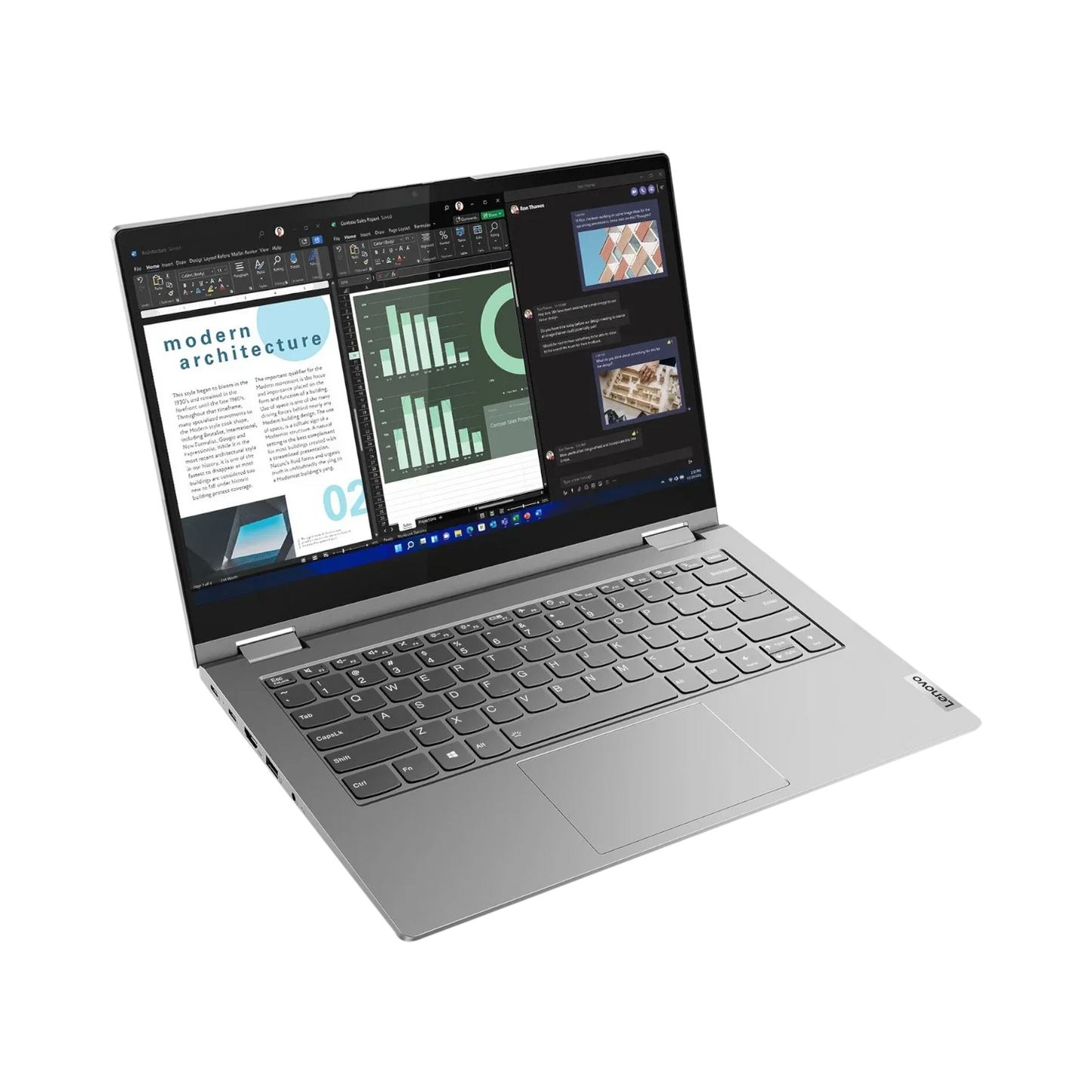 Lenovo ThinkBook 14s Yoga Gen 2 14" Multi-Touch Notebook, Intel Core i7-1255U, 16GB DDR4 RAM, 512GB SSD