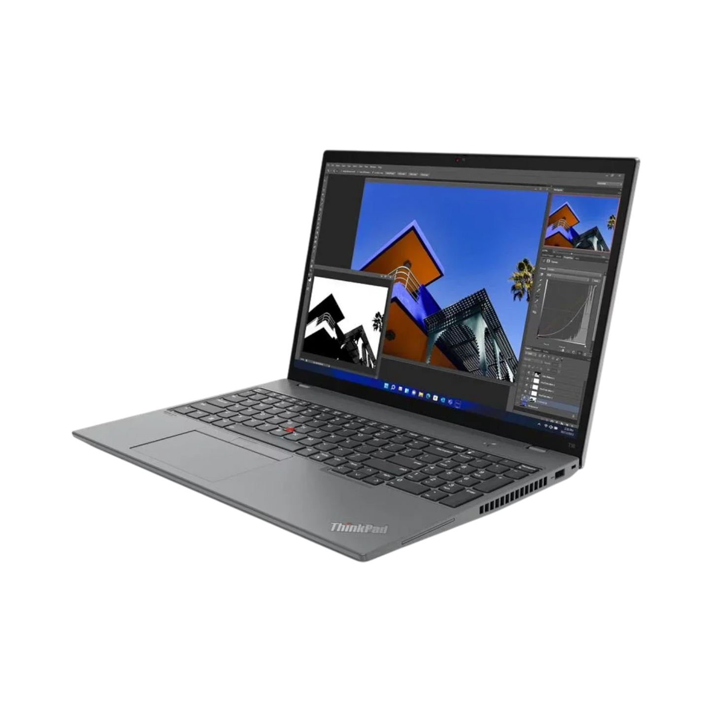 Lenovo ThinkPad T16 Gen 1 16" Touchscreen Notebook, Intel Core i7-1260P, 16GB RAM, 512GB SSD (Storm Grey)