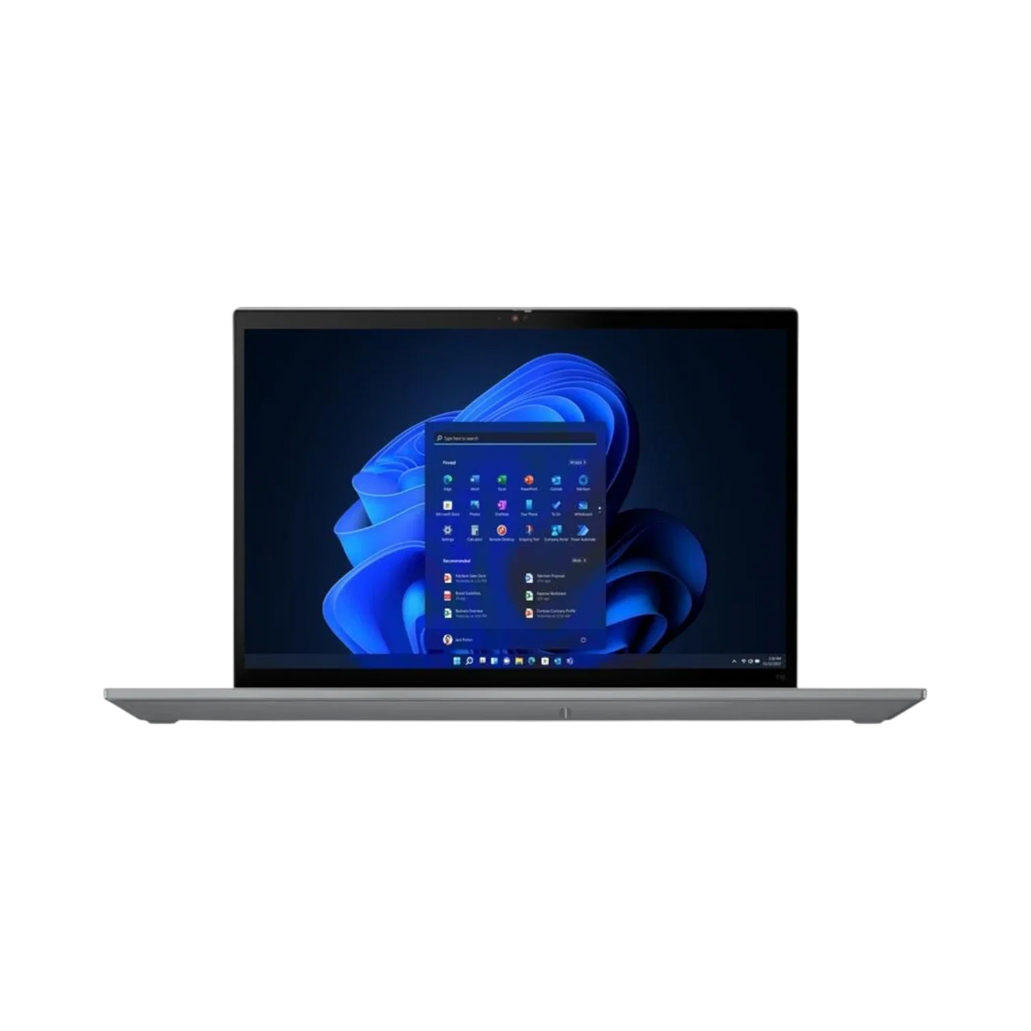 Lenovo ThinkPad T16 Gen 1 16" Touchscreen Notebook, Intel Core i7-1260P, 16GB RAM, 512GB SSD (Storm Grey)
