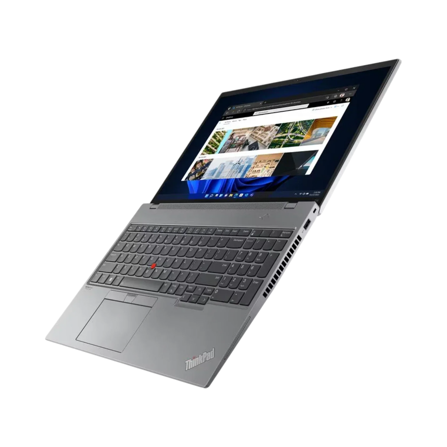 Lenovo ThinkPad T16 Gen 1 16" Touchscreen Notebook, Intel Core i7-1260P, 16GB RAM, 512GB SSD (Storm Grey)