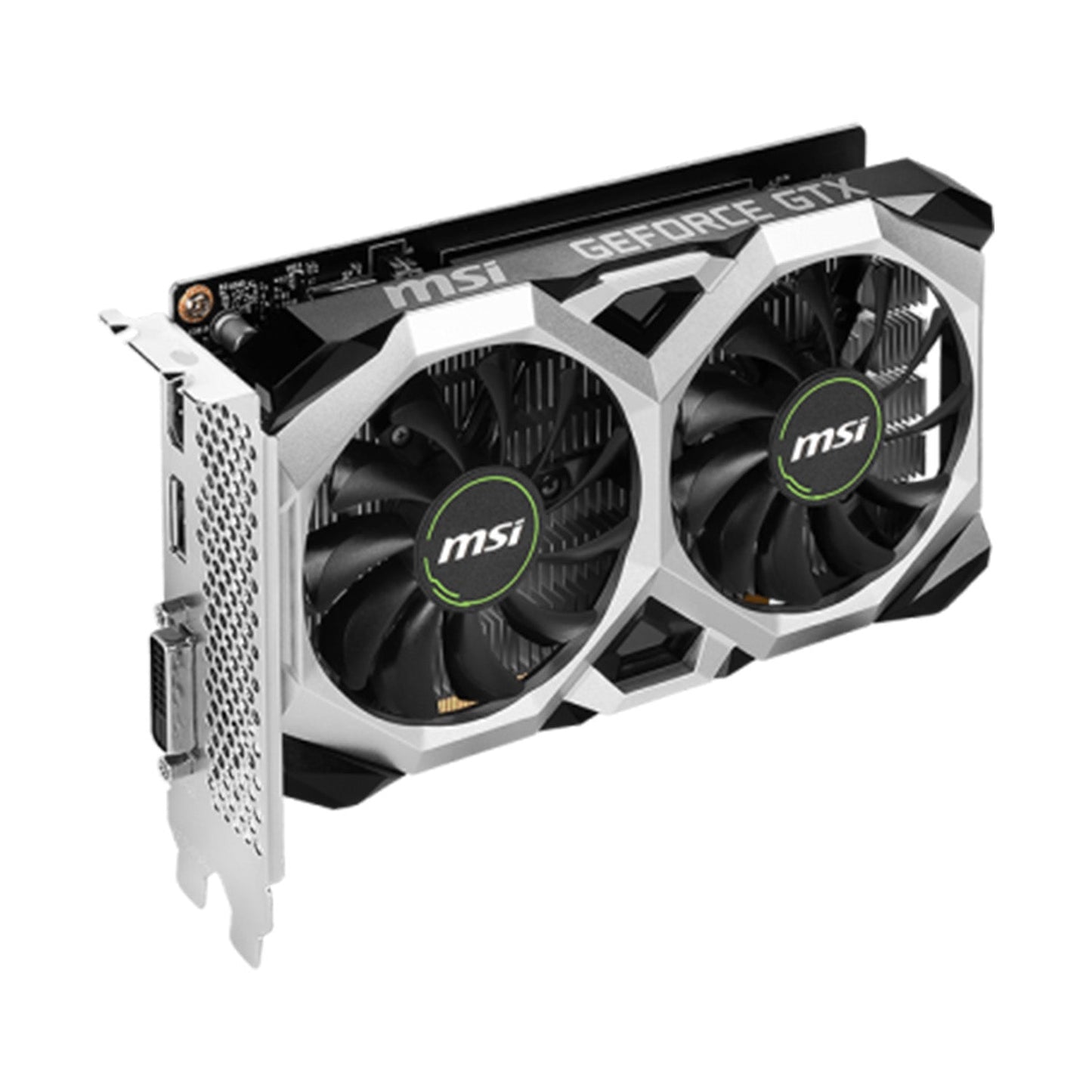 MSI GeForce GTX 1630 4GB GDRR6 Video Card 64-Bit Dual Fan OC Graphics Card - HDMI | DP | DVI (GTX 1630 Ventus XS 4G OC)