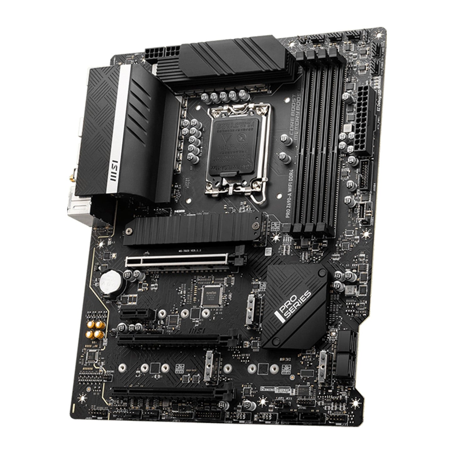MSI PRO Z690-A WIFI DDR4 Motherboard, Intel Core 14th, 13th, 12th Gen Processors, ATX Form Factor, LGA 1700 Socket, Intel Z690 Chipset, Up to 128GB DDR4, Windows 10,11 64-Bit