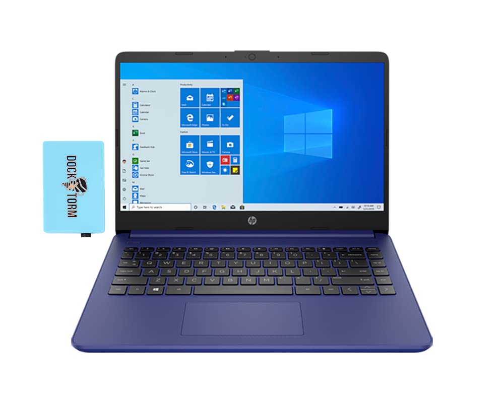 Hp 14Z Indigo Blue Laptop 14.0'' Hd Lcd Display Google Classroom Compatible (Amd Ryzen 3 5300U, 16Gb Ram, 512Gb Pcie Ssd, Amd Ra