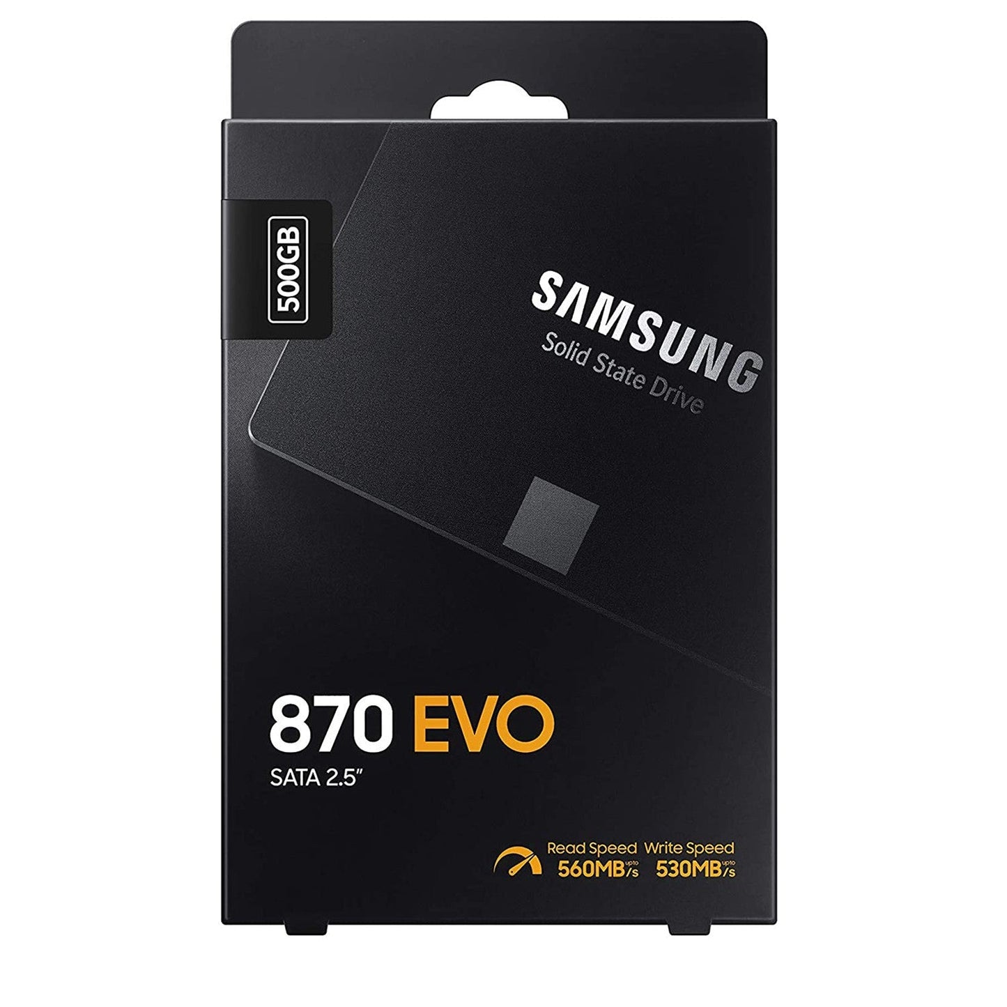 SAMSUNG 870 EVO SATA SSD 500GB 2.5” Internal Solid State Drive, Upgrade PC or Laptop Memory and Storage for IT Pros, Creators, Everyday Users (MZ-77E500B/AM)
