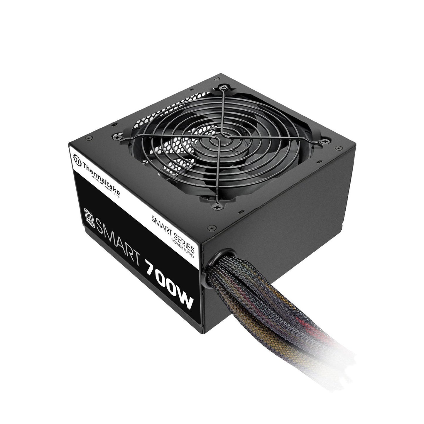 Thermaltake Smart Series 700W Power Supply SLI ATX Form Factor CrossFire Ready Continuous Power ATX12V V2.3 / EPS12V 80 PLUS Certified Active PFC Haswell Ready (PS-SPD-0700NPCWUS-W)