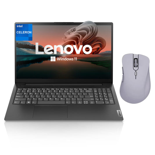 Lenovo V Series V15 Laptop, 15.6'' Fhd Display, Intel Celeron Dual Core Processor, 16Gb Ram, 1Tb Ssd, Webcam, Hdmi, Wi Fi, Windo