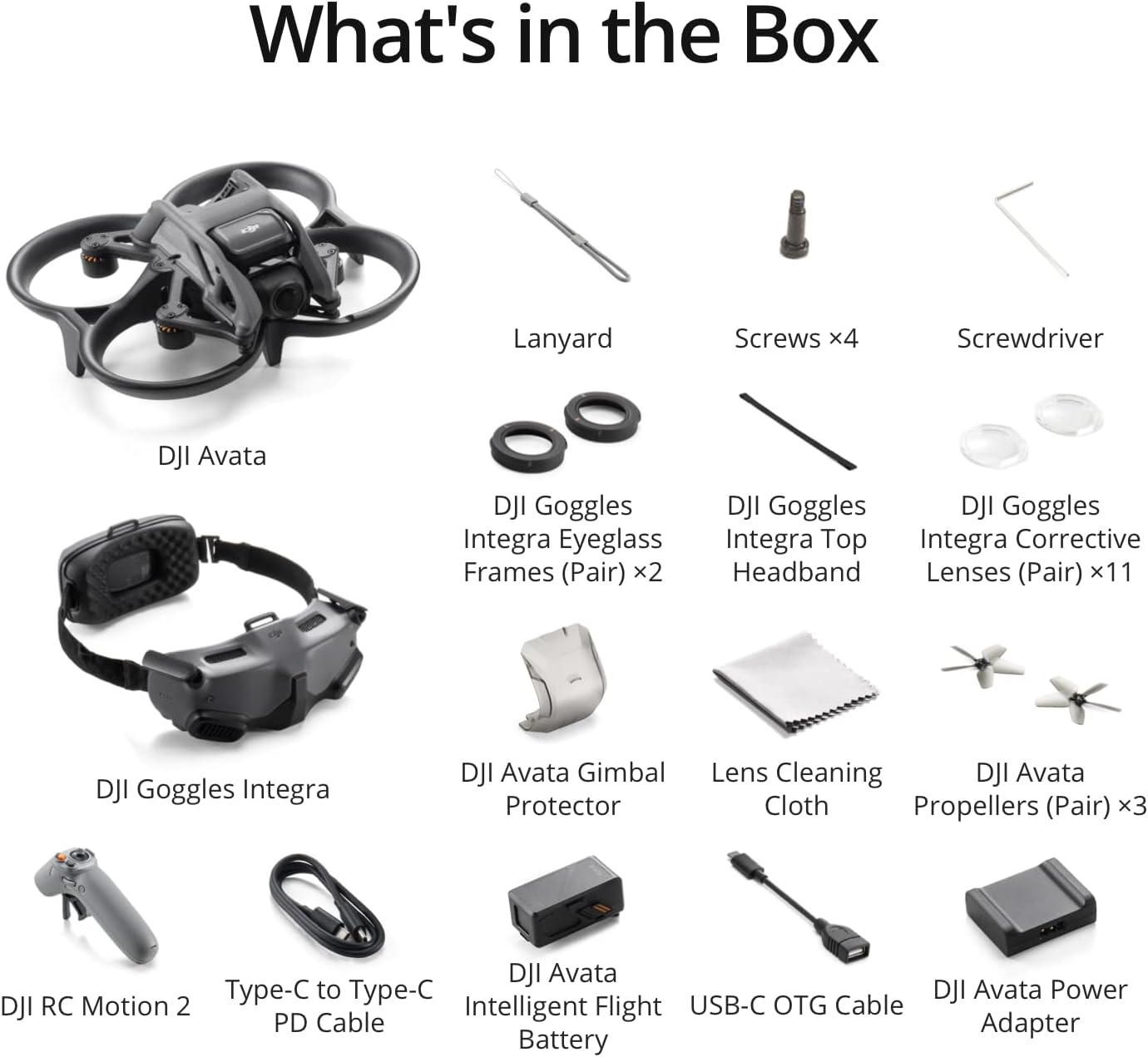 DJI Avata Explorer Combo
