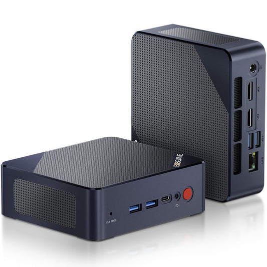 Bosgame Linux Mini Pc, Intel 12Th N100 16Gb Ddr4 Ram 512Gb Ssd Linux Server Computers Preinstalled Ubuntu 22.04,Support 4K Tripl