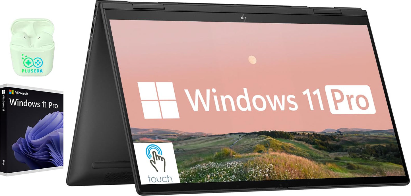Hp Envy 2-In-1 Laptop, 15.6'' Fhd Touchscreen Business & Student Laptop Computer, Amd Ryzen 5 7530U Processor, 8Gb Ram 512Gb Ssd