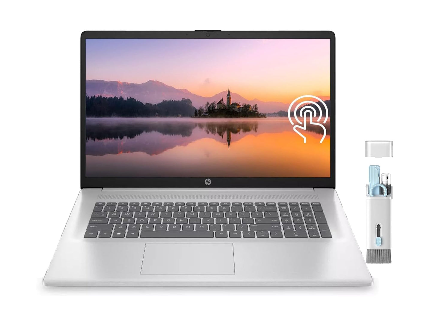 Hp 17 Laptop For Busniess & Student, 17.3'' Touchscreen, Intel Pentium Quad-Core Processor, 4Gb Ram, 256Gb Ssd, Intel Uhd Graphi
