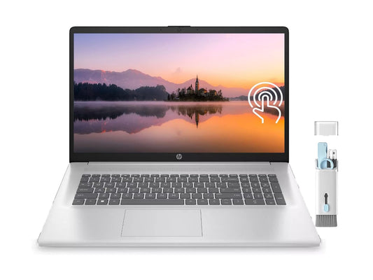 Hp 17 Laptop For Busniess & Student, 17.3'' Touchscreen, Intel Pentium Quad-Core Processor, 4Gb Ram, 256Gb Ssd, Intel Uhd Graphi