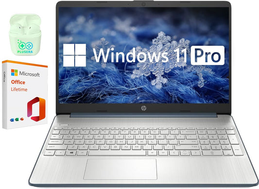 Hp 15.6'' Business & Student Laptop Computer, Intel Core I3, Windows 11 Pro Laptop With Microsoft Office Lifetime License, Pluse