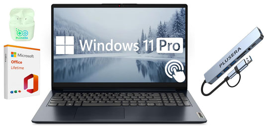Lenovo Ideapad 15.6Fhd Touchscreen Laptop, 24Gb Ram 1.5Tb Storage (1Tb Ssd+512Gb Docking Station Set), 10 Cores Intel Core I5, W