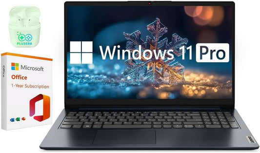 Lenovo Ideapad 15.6'' Laptop, 20Gb Ram 1.6Tb Storage (1Tb Ssd+128Gb Emmc+512Gb Docking Station), Windows 11 Pro With 1-Year Micr
