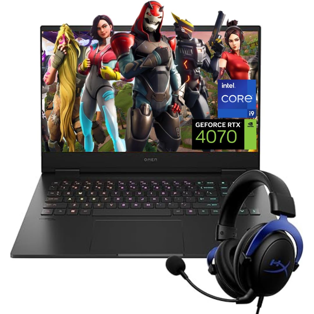 Hp Omen 16 Pro Ai Vr Ready Gaming Laptop, 16.1'' Fhd 165Hz Ips, Intel I9-14900Hx, Nvidia Geforce Rtx 4070, 32Gb Ddr5 Ram, 1Tb Ss