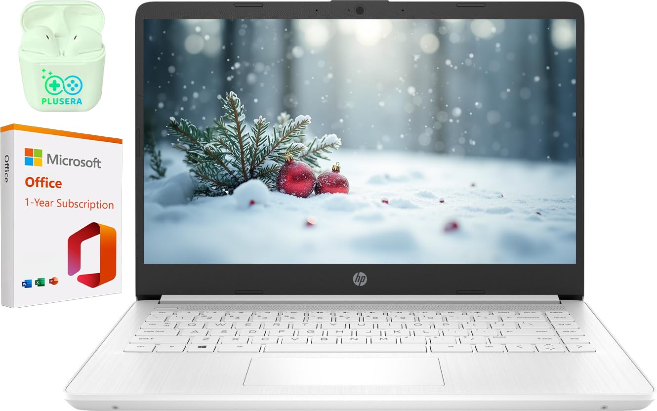 Hp 14'' Business Student Laptop Computer, 4Gb Ram 64Gb Emmc, Intel Quad Core N4120 Processor, Windows 11 S Laptop With 1 Year Mi
