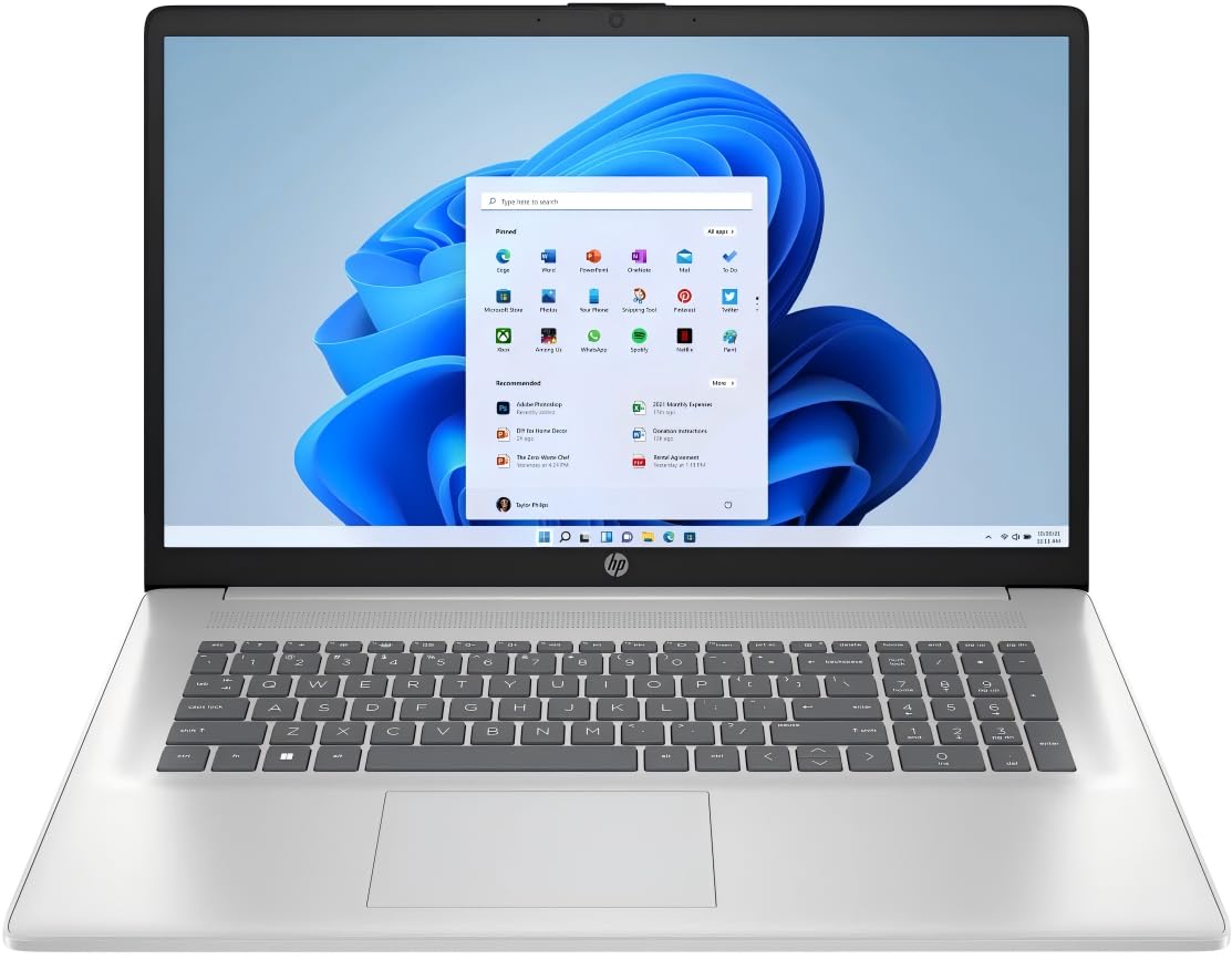Hp 2024 Newest 17 Touchscreen Laptop For Business, 17.3'' Hd+ Display, Amd Ryzen 5 7530U Processor (Beats I7-1165G7), 64Gb Ram,
