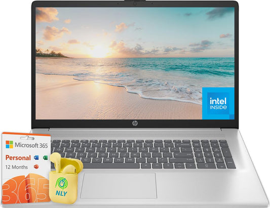 Hp Laptop, 17.3'' Fhd Ips Led Business And Student Laptop Computer, Windows 11 Home Laptop 40Gb Ram 2Tb Ssd, Intel Core I3-1215U