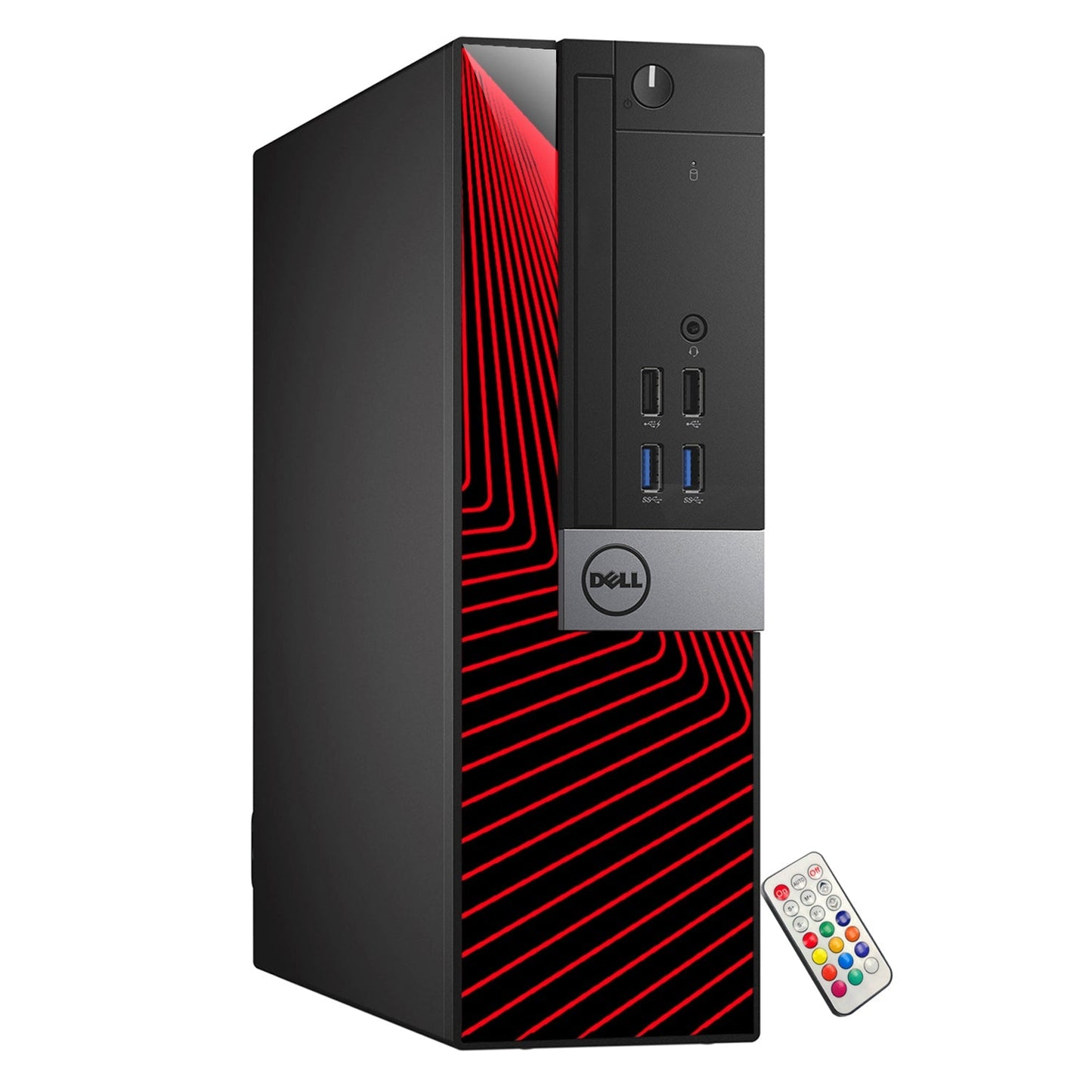 Dell Optiplex RGB Desktop Computer PC, Intel Hexa-Core i5-8500 up to 4.10 GHz, 32GB DDR4 RAM, 2TB NVMe SSD, Dual Monitor Support, Windows 11 Pro, WiFi + Bluetooth - Refurbished