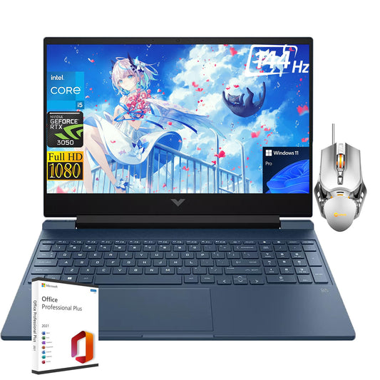 Hp 2024 Victus Gaming Laptop, 15.6'' 144 Hz Fhd Display, 8-Core I5-12450H, Rtx 3050, 32 Gb Ram, 1 Tb Ssd, Backlit Keyboard, Wind