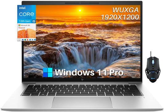Hp Elitebook 840 G10 Business Laptop, 14'' Wuxga, 13Th Gen Intel 10-Core I5-1335U, 32Gb Ddr5, 2Tb Ssd, 1-Year Office 365, Window