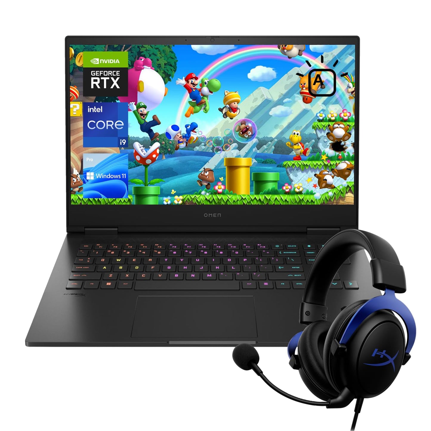 Hp Omen 16 Pro Ai Vr Ready Gaming Laptop, 16.1'' Fhd 165Hz Ips, Intel I9-14900Hx, Nvidia Geforce Rtx 4070, 16Gb Ddr5 Ram, 1Tb Ss