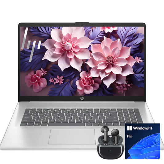 Hp 17.3    Business Laptop With Copilot Ai | Amd Ryzen 5 6-Core Processor | 64Gb Ram | 2Tb Ssd | Radeon Graphics | Anti-Glare |