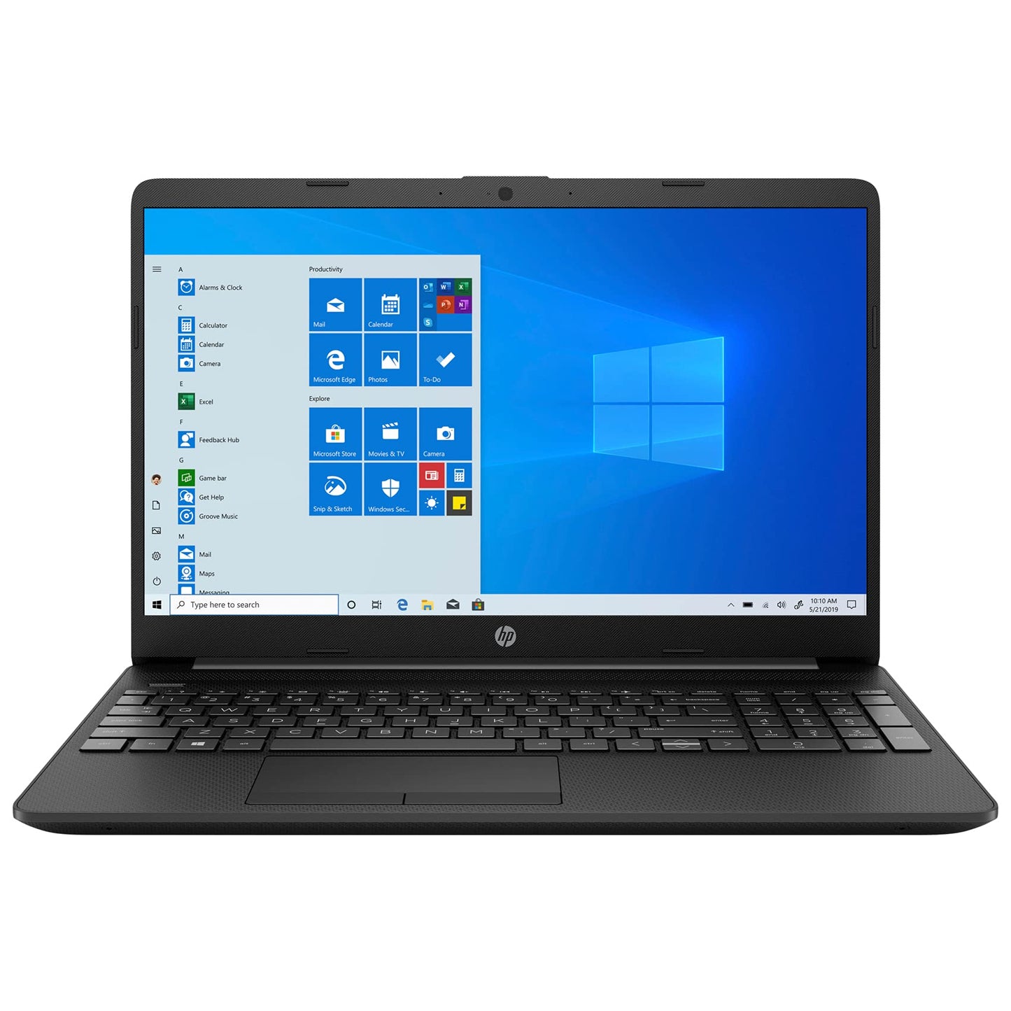 Hp 2022 15.6'' Fhd Laptop Computer, Intel Celeron N4020 Processor, 4Gb Ddr4 Ram, 128Gb Ssd, 1-Year Office 365, Webcam, Wi-Fi, Us