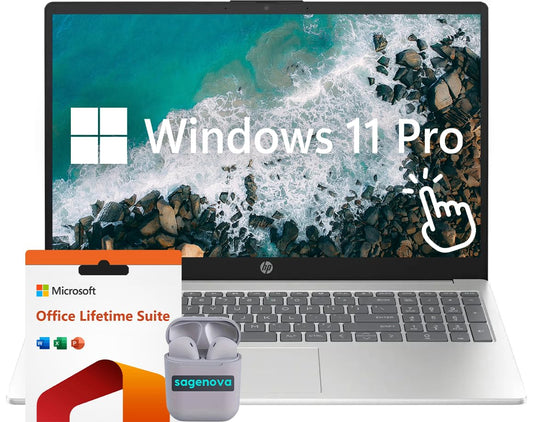 Hp Business Laptop Computer, 15.6'' Touchscreen Fhd Led Display, Intel Core I7-1255U Processor, Windows 11 Pro Laptop 32Gb Ram 1
