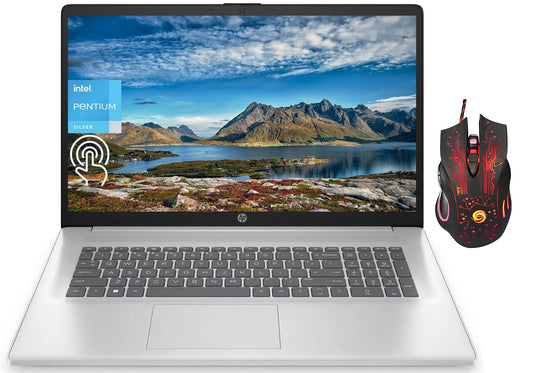 Hp 2024 Newest Business Laptop, 17.3'' Hd+ Touchscreen, Intel Pentium Silver N5030, 8Gb Ram, 512Gb Ssd, Intel Uhd Graphics 605,