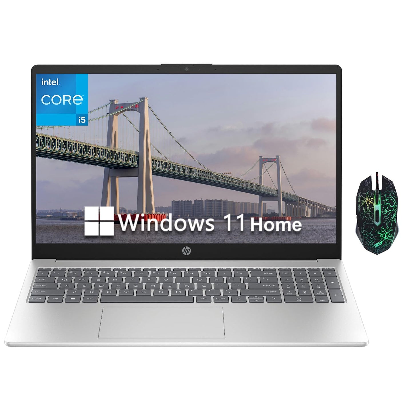 Hp 15.6'' Hd Laptop, 13Th Gen Intel Core I5-1334U Business Laptop, 16Gb Ram, 2Tb Ssd, Iris Xe Graphics, Anti-Glare, Bluetooth, W