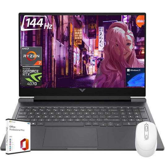 Hp Victus Gaming Laptop, 16.1'' Fhd 144Hz Display, Amd Ryzen 7-8845Hs, Geforce Rtx 4070, 64Gb Ddr5, 4Tb Ssd, Wifi 6, Backlit Key