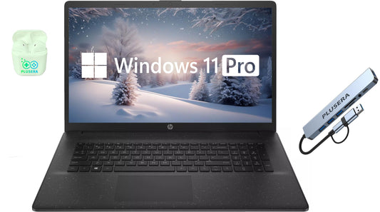 Hp 17.3'' Business Laptop Computer, 16Gb Ram 1.2Tb Storage (1Tb Ssd + 256Gb Docking Station), 10-Core Intel Core I5, Windows 11