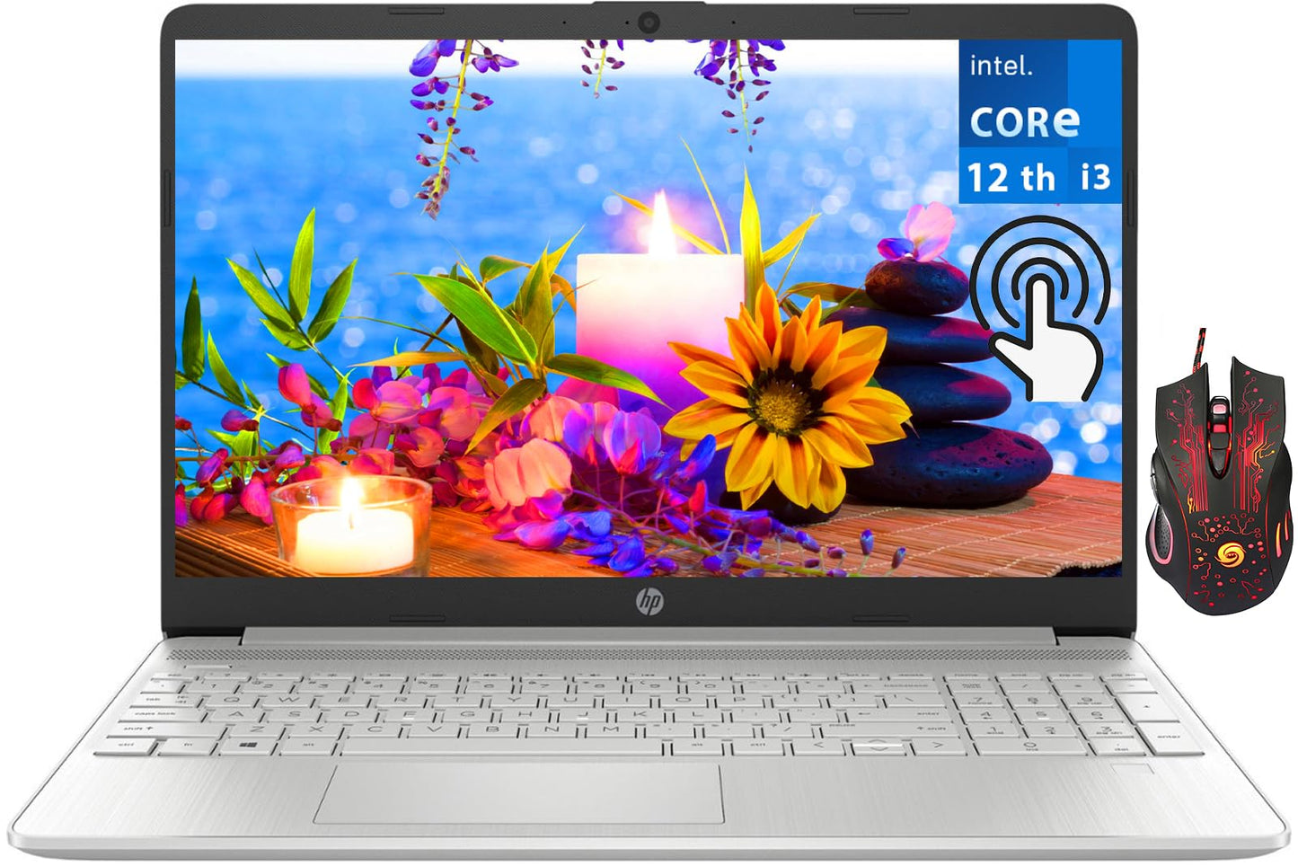 Hp 2024 Newest 15.6'' Touchscreen Laptop, 12Th Gen Intel I3-1215U(Up To 4.4Ghz), 32Gb Ram, 1Tb Ssd, Intel Uhd Graphics, Long Bat