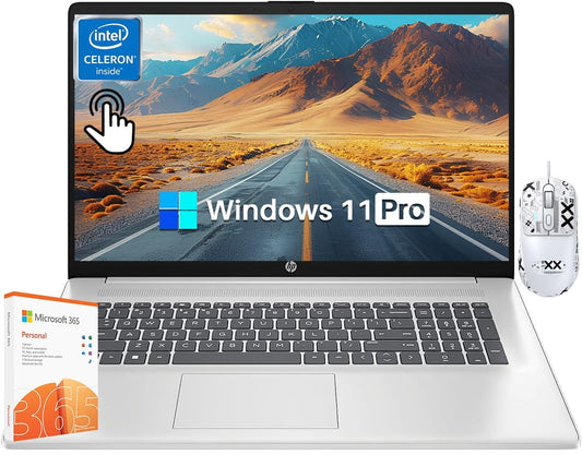 Hp 17 Inch Touchscreen Laptop For Business, 17.3    Hd+ Touch Screen, Intel Pentium Silver N5030, 64 Gb Ram, 1 Tb Ssd, 1-Year Mi