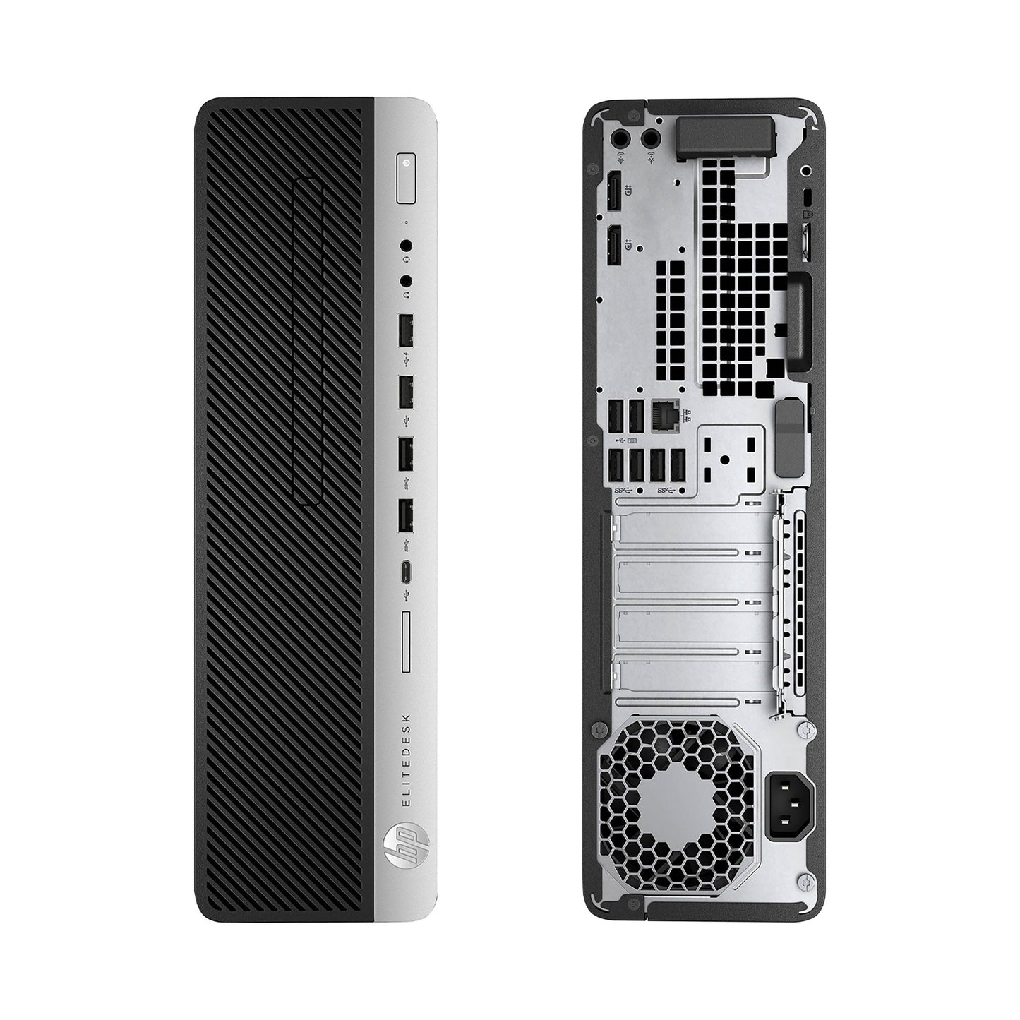 HP ProDesk SFF Desktop Computer with AMD RX 550 - GeForce GT 1030 HDMI - Intel Core i5-8500 Processor 3.00 GHz |8GB - 32GB DDR4 RAM| 256GB - 2TB SSD| Windows 11 Professional WIFI