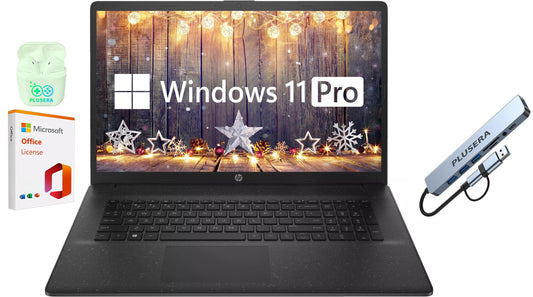 Hp 17.3'' Business Laptop Computer, 64Gb Ram 2.2Tb Storage (2Tb Ssd+256Gb Docking Station Set), 10 Core Intel Core I5, Windows 1