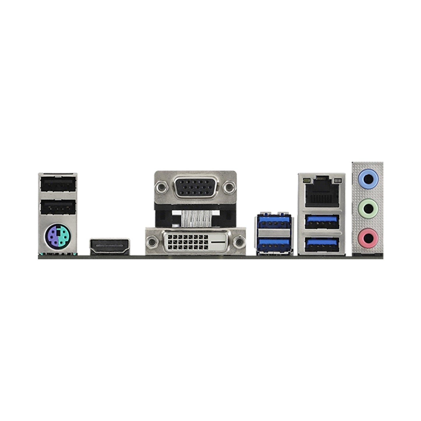 ASRock A520M-HDV AMD AM4 micro ATX motherboard with DDR4 4600MHz, Ultra M.2, USB 3.2 Gen 2 ports, SATA 6 Gbps
