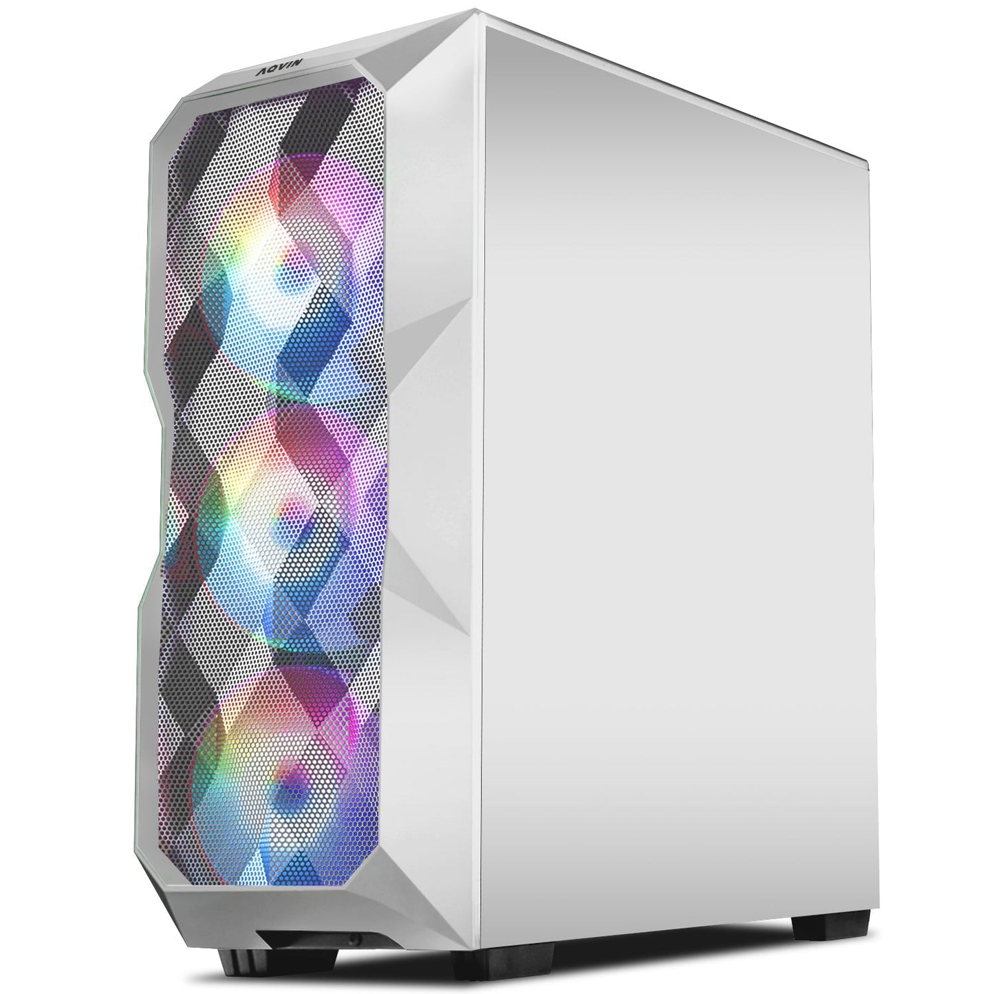 AQVIN AQW70/ AQB70 Gaming PC Tower - 27 inch Curved Gaming Monitor (Intel Core i7 Processor/ 32GB DDR4 RAM/ 1TB - 2TB SSD/ GeForce RTX 3050, 3060, 4060 GPU/ Windows 11 Pro) WiFi Ready